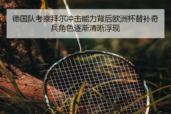 德国队考察拜尔冲击能力背后欧洲杯替补奇兵角色逐渐清晰浮现